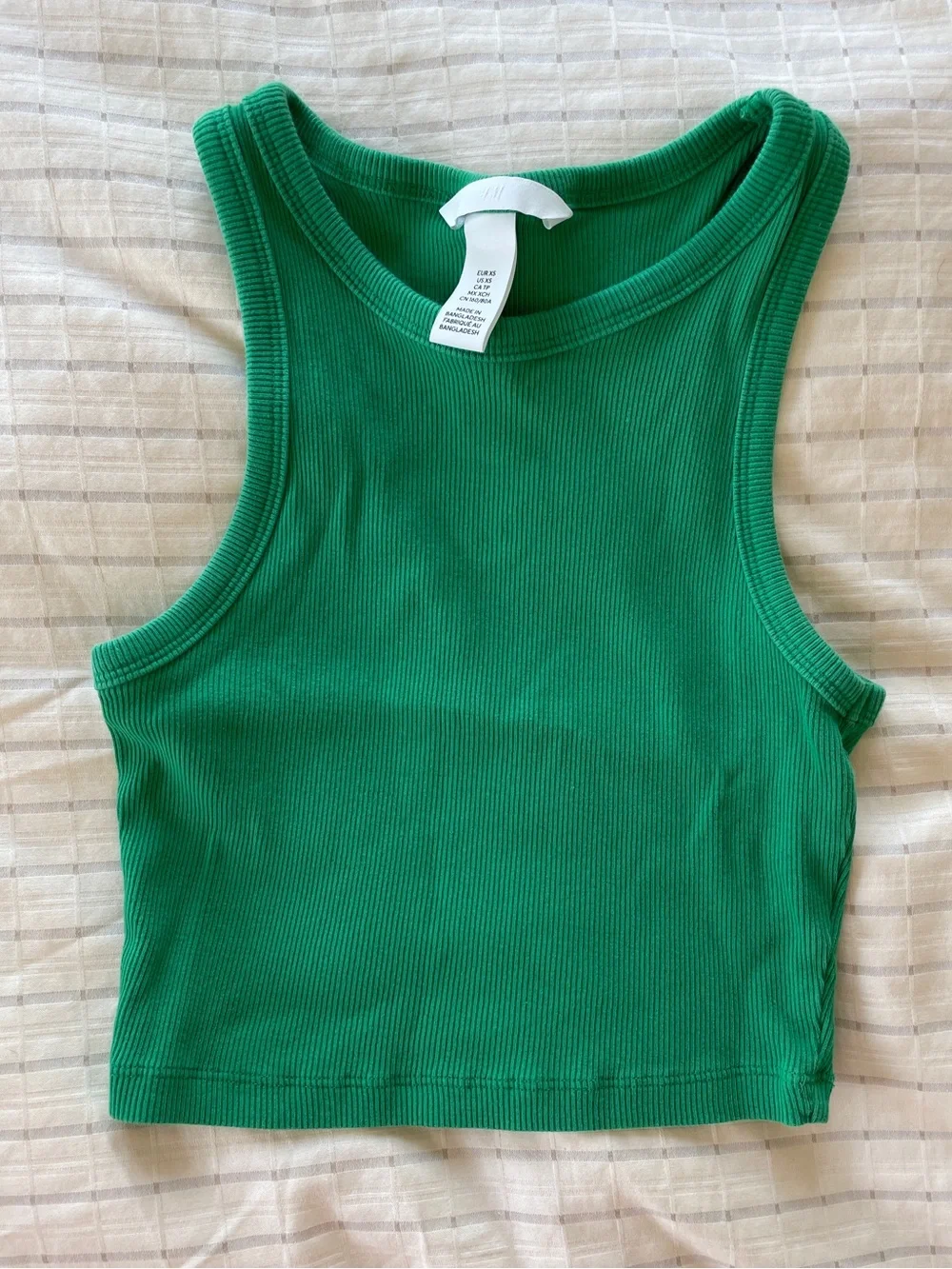 H&M 2-Pack High Neck Ribbed Tanks - Picture 2 of 6